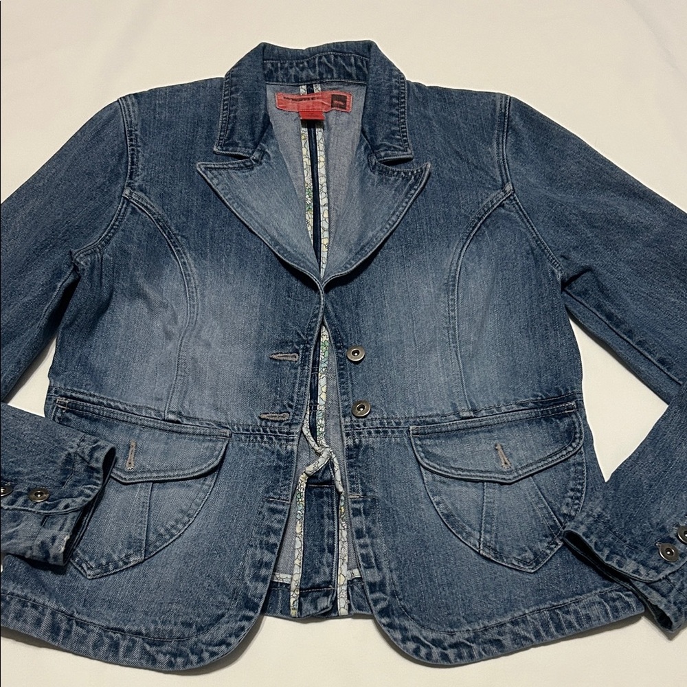 Mossissue Denim Women's Jacket L